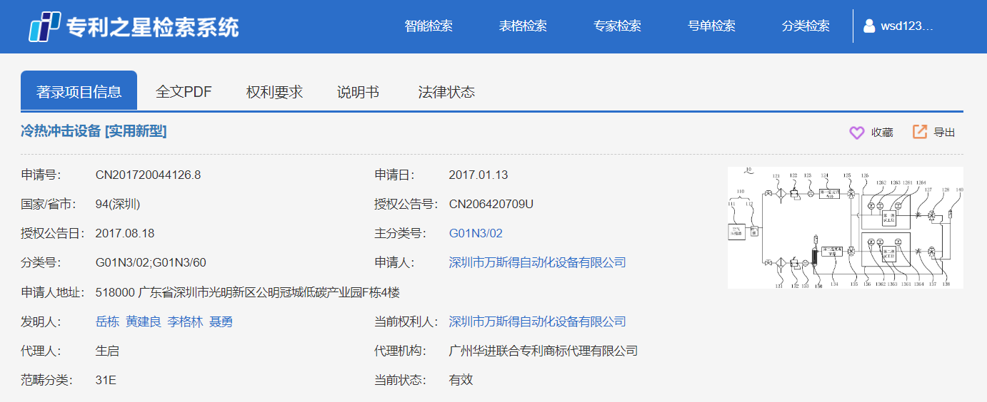 万斯得：实用型专利冷热冲击设备(图1)