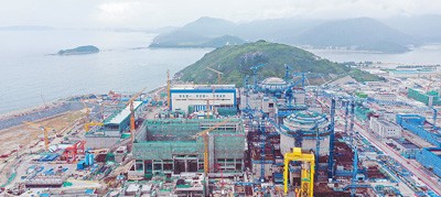 中广核广东太平岭核电2号机组内穹顶封顶