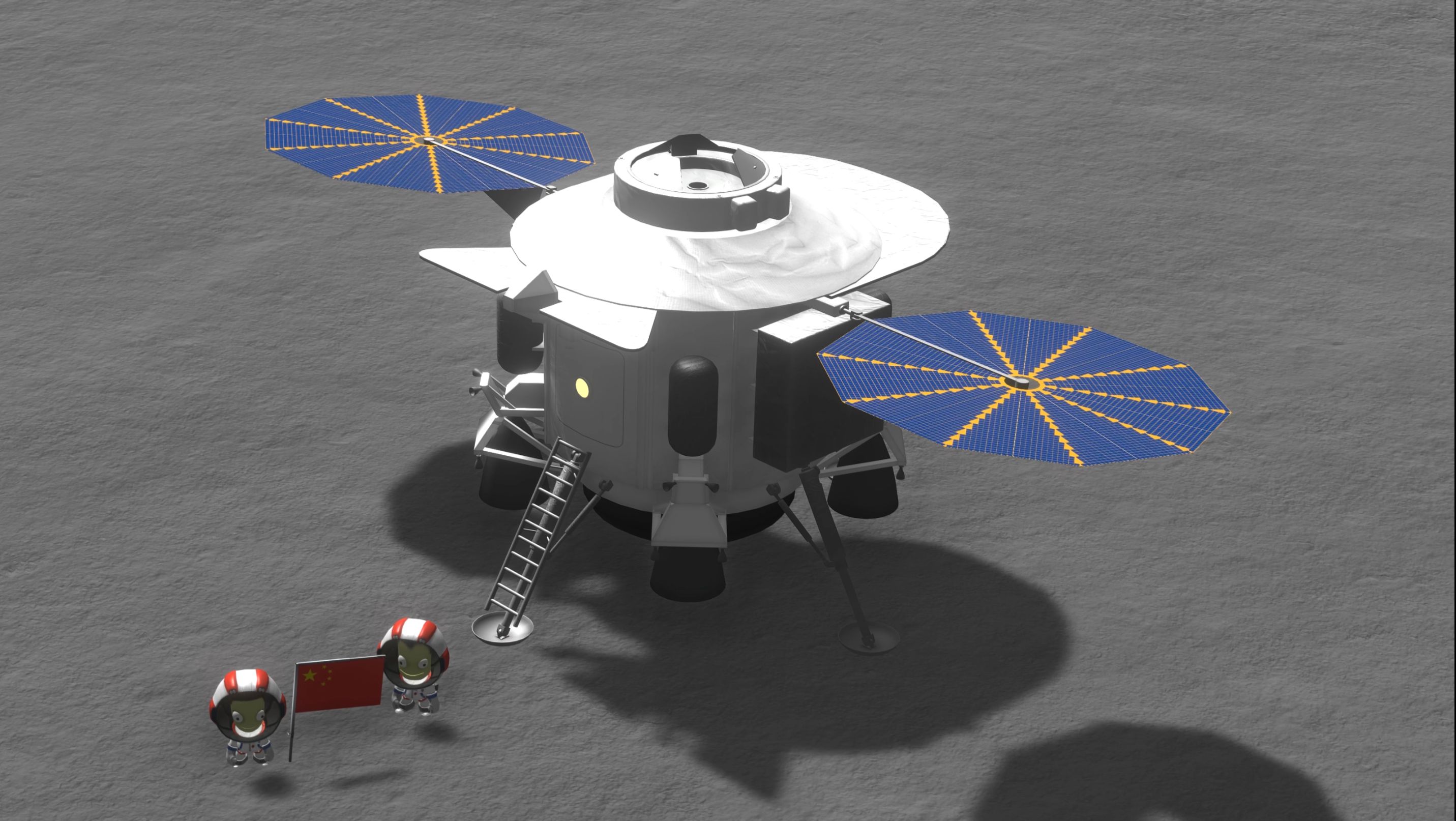 揽月月面着陆器试验取得圆满成功